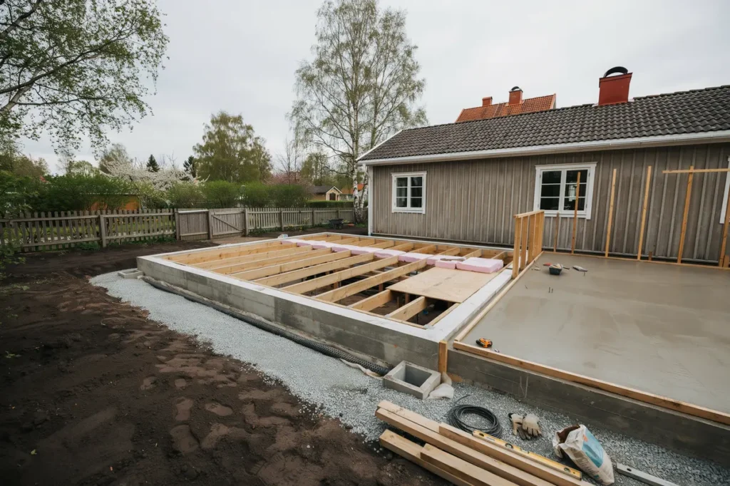 krypgrund eller platta p mark vad passar b st n r du bygger till huset